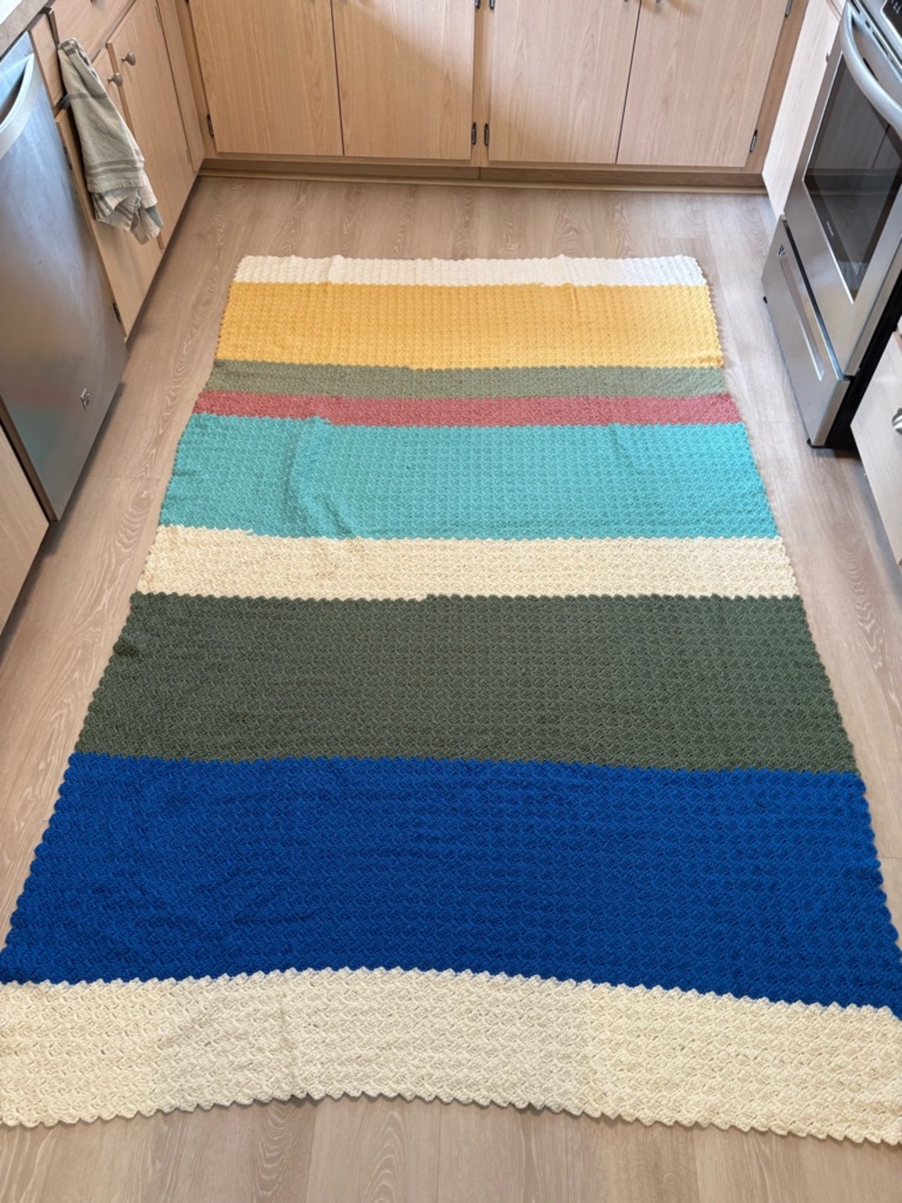 Handmade  Crocheted Blanket